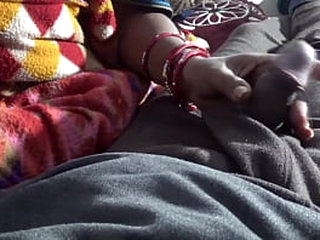 Mother also grabs son's cock